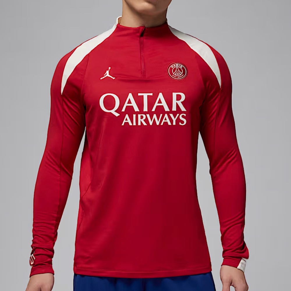 Nike Jordan PSG Paris Saint-Germain Strike Fourth 4th Soccer Football Jersey
